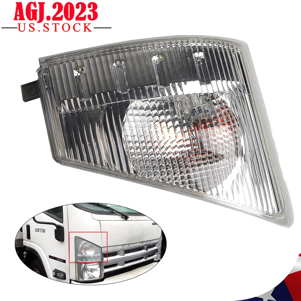Passenger Side Turn Signal Marker Light For Isuzu NPR NQR GMC W5500HD Forward Foto 1 de 4