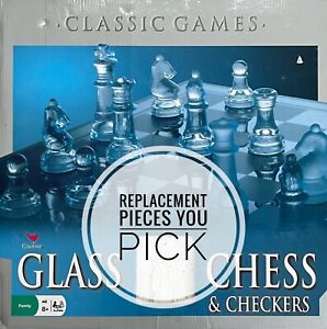 Cardinal Glass Chess and Checkers Individual Replacements