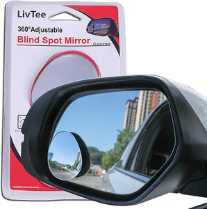 Espejo retrovisor convexo sin marco de vidrio HD ovalado con ángulo ancho - Imagen 1 de 12