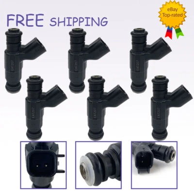 6x Fuel Injectors 0280156300 For 08-09 Chevrolet Suzuki Suzuki Pontiac G8 3.6L - Image 1 of 4