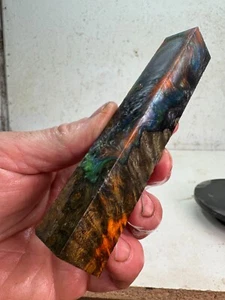 Stabilized Amboyna Burl Hybrid Pen Blank | SPB 419 - Picture 1 of 4