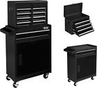 5-Drawer Rolling Tool Chest, Tool Storage Cabinet W/Drawers, Wheels, Detachable