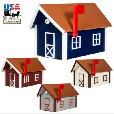 PENNY COPPER ROOF MAILBOX -  Amish Handmade Custom Color Combiations MADE in USA - Image 1 of 4