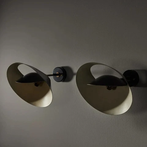 Rare Saturne Sconces by Serge Mouille Cover