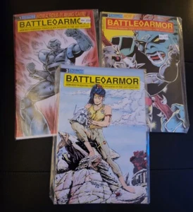 Battle Armor Armored Warriors vs. Alien Invaders Comic Eternity 1 2 & 3 New - Picture 1 of 5