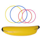  5 Pcs Inflatable Beach Toys Banana Ring Toss Fruit Funny Children Playing