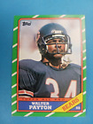 1986 Topps # 11 Walter Payton Excellent To NM-MT Chicago Bears NFL HOF