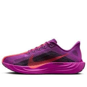 Size 11.5 Nike Pegasus Plus Vivid Purple Hot Punch Black Mens Running FQ7262-500 - Picture 1 of 8