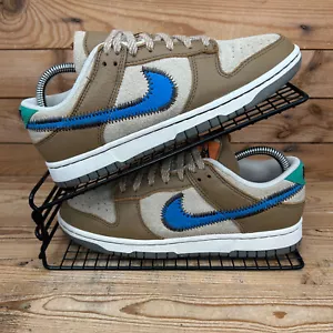 Nike Trainers Mens Size UK 6 Dunk Low Size? Dark Driftwood Brown Skate Shoes SB - Picture 1 of 13