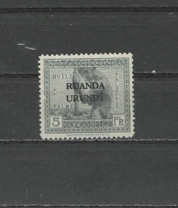 RUANDA-URUNDI, BECA, 1924/26, SELLO 5 fran, perfecto, mng, cv $14 - Imagen 1 de 1