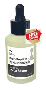 Core Clinicals Multi-Peptide + Hyaluronic Acid Smoothing Facial Serum - Picture 1 of 4