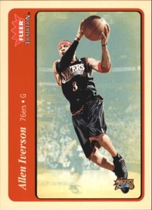 Allen Iverson Philadelphia 76ers 2004-05 Fleer Tradition Basketball #75 - Picture 1 of 2