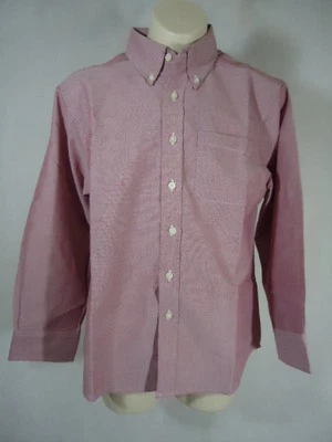 Camisa de vestir manga larga George para niño - talla XXL (18) - roja Foto 1 de 4