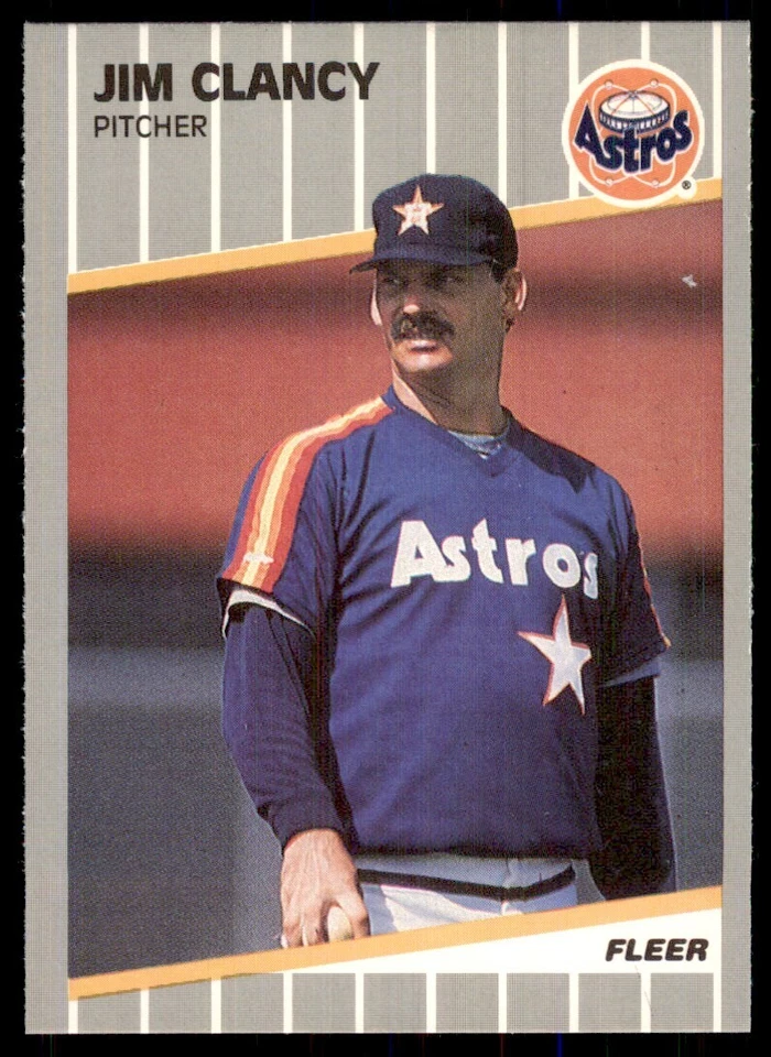 1989 Fleer Update Jim Clancy Baseball Cards #U-88 - Image 1 of 2