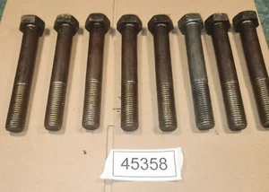 (8) 1"-8 x 7" Hex Head Bolts Grade 2 (45358-F5) - Picture 1 of 4