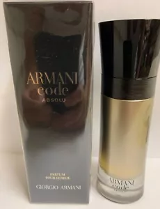 Giorgio Armani Code Absolu (2 Oz / 60 ML) Men’s Parfum Spray *Discontinued* SEAL - Picture 1 of 2