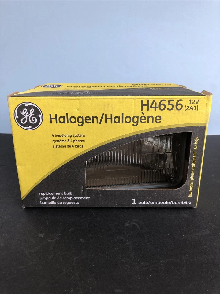 General Electric (GE) Low Beam Halogen Headlamp12V 35W 3 Prong ~ H4656 - Изображение 1 из 4