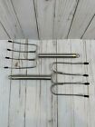 2 Pcs Turkey/ Meat Lifter Forks Claws Stainless Steel Metal-w-End Cap Protectors