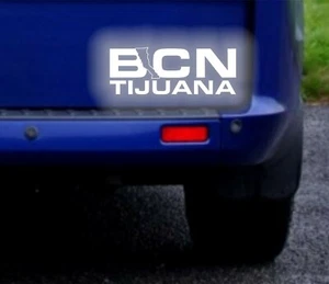 Calcomanía adhesiva reflectante Tijuana BCN - Imagen 1 de 2