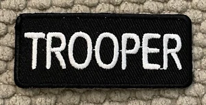 Trooper Sleeve Tag Patch 1X2 1/2” Iron On - Picture 1 of 1