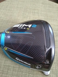 TaylorMade SIM2 Max 9 degree Driver Head only Right handed very good From Japan - Picture 1 of 24