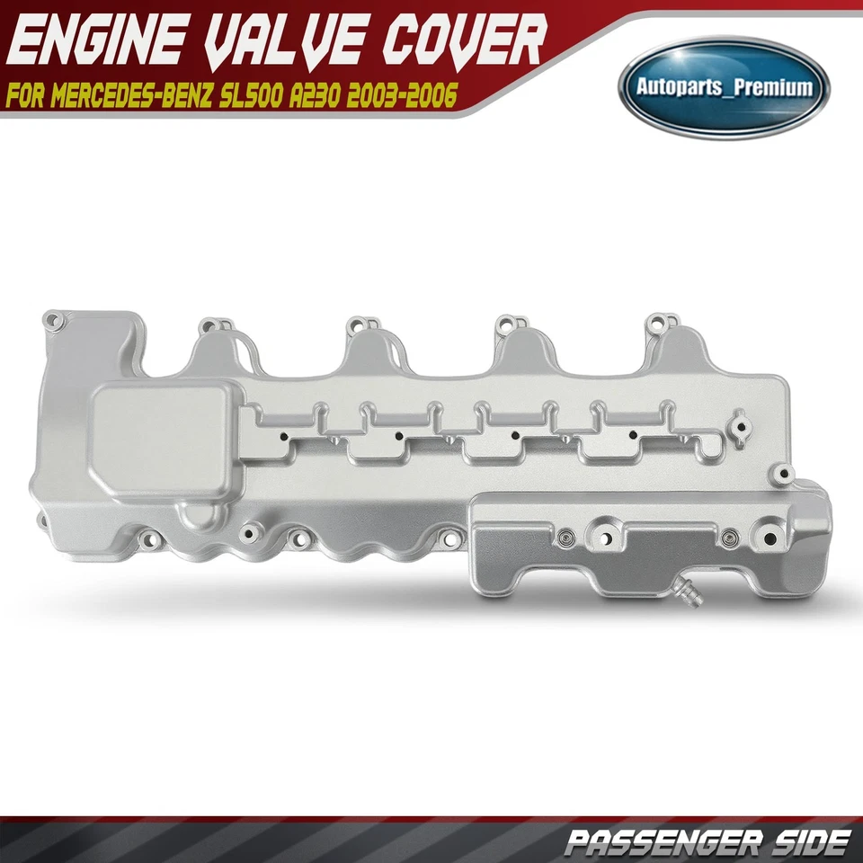Cubierta de válvula de motor de pasajero para Mercedes-Benz SL500 A230 2003-2006 A1130160505 Foto 1 de 4
