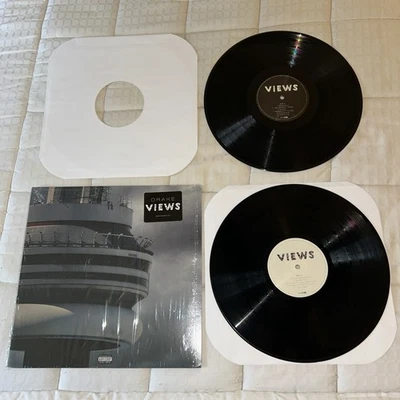 LOT 2 VINYL LP ALBUM Drake Views Gatefold 180G VG++ Black Hip Hop Shrink - Image 1 of 4