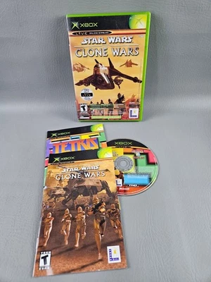 Star Wars The Clone Wars Limited Edition Xbox Video Game Multiplayer CIB - Image 1 of 4