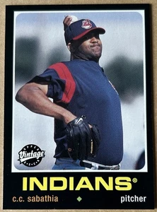 C.C. SABATHIA HOF 2002 UPPER DECK VINTAGE Card #39 NM-MT Condition - Picture 1 of 2