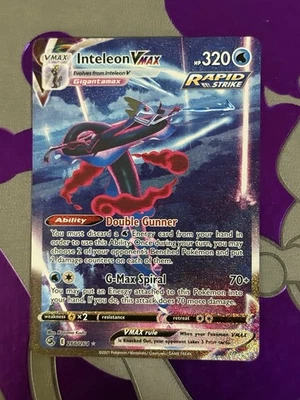 Pokemon - Fusion Strike Inteleon Vmax Alt Art 266/264 NM - Image 1 of 4