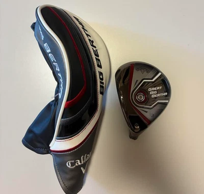 Lefty Callaway Great Big Bertha 3W 15 Fairway Wood HEAD ONLY Left Handed Used JP - Image 1 of 2
