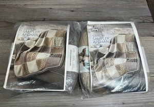 Annie's Crochet Stitch Sampler Afghan • Blocks 22-24 & Blocks 25-27 - Picture 1 of 4