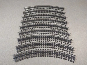 Gargraves O Gauge 42" Curve Track - 8 for a Circle & 1 Extra - Plastic Ties ~ TS - Picture 1 of 4