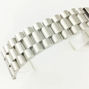 18mm 20mm 22mm 24mm 26mm Stainless Steel Bracelet Brushed Metal Watch Band New - Picture 1 of 9
