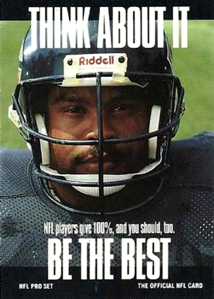 1991 Pro Set #728 Mike Singletary Chicago Bears HOF - Image 1 of 1