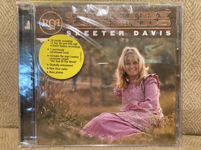 RCA Country Legends by Skeeter Davis (CD, Sep-2001, Buddha Records) SEALED NEW - Imagem 1 de 4