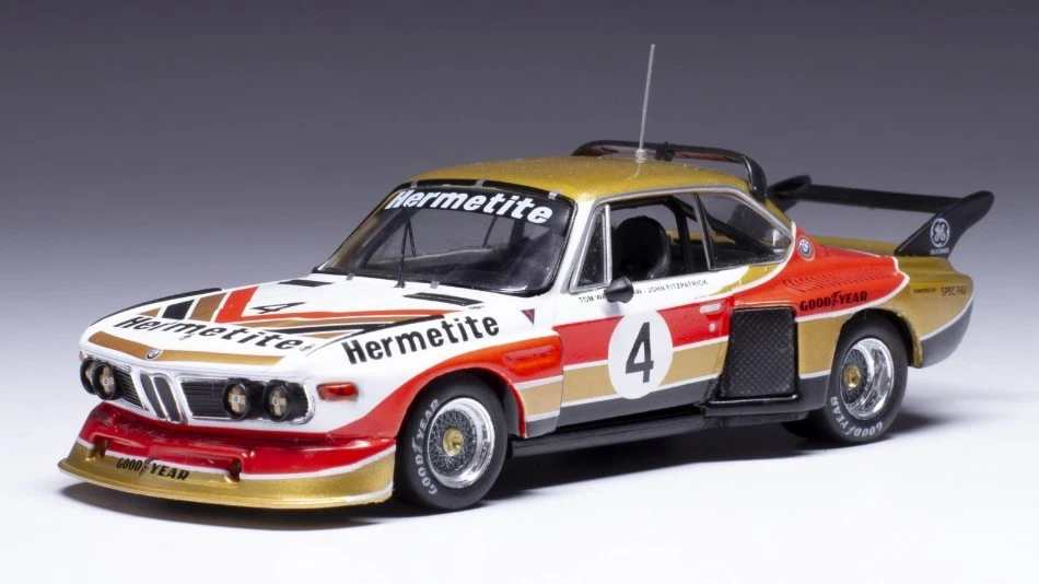 IXO MODEL GTM167 BMW 3.5 CSL N.4 SILVERSTONE 1976GR.5 FITZPATRICK-WALKINSHAW 1:4 - Immagine 1 di 1