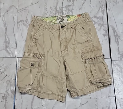 Vintage Hollister Surf Cargo Shorts Skate Y2K Beige Khaki Men's 32 - Image 1 of 4