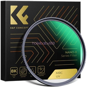 K&F Concept MC UV Lens Filter Protection Filter Multi-coat Slim for Camera Lens - Picture 1 of 45