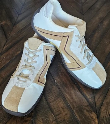 Tenis Steve Madden Y2K Vintage Cuero y Gamuza, Raras Usadas en Excelente Condición! Foto 1 de 4