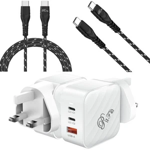 Chargeur Câble USB-C 65W Pour Samsung Galaxy Tab S10 FE+ Ultra - Photo 1 sur 17