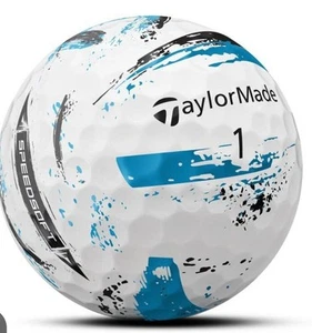 TaylorMade Speedsoft Golf Balls / 1 Doz / Blue ONLY /Mint To Near Mint - Picture 1 of 1