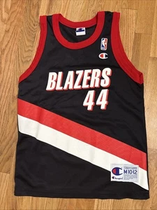 NBA Portland Trail Blazers Jersey Vintage Brian Grant #44 Kids Size M 10-12 EUC - Picture 1 of 7