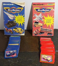 1989 Micro Machines MicroCards Kit, Series One and Two