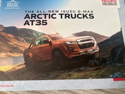The Isuzu D Max Arctic Trucks AT35 Pick Up Original Car Sales Info Brochure - Image 1 of 3