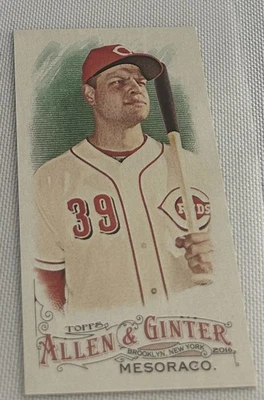 2016 Topps Allen & Ginter's Baseball Devin Mesoraco Cincinnati Reds mini #60 Foto 1 de 2