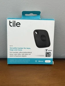 Tile - Mate - 1 Pack Bluetooth Tracker, Key Finder & Item Locator NEW - Photo 1 sur 5