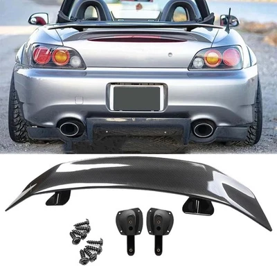 Carbon Fiber 46" Car Rear Trunk Spoiler Lip Wing Racing For Honda S2000 2000-09 - Imagem 1 de 4