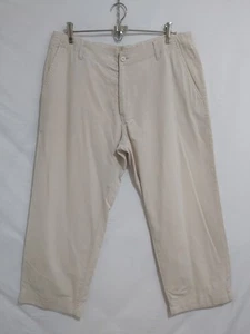 Hemp Braintree Size 14 Beige Hemp Cotton Blend Straight Relaxed Fit Pants - Picture 1 of 6