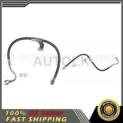 Sunsong Front Brake Line Hose for 1983 1984 1985 1986 1987 1988 Chevrolet G30_LK - Image 1 of 4